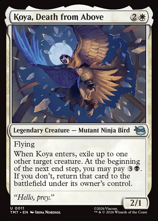Koya, Death from Above 11 (Teenage Mutant Ninja Turtles)  - Foil | Good Games Cannington