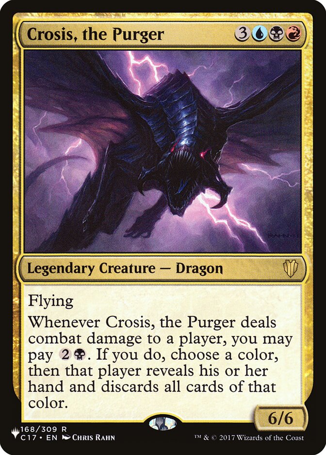 Crosis, the Purger 168/309 (The List Reprints)  | Good Games Cannington