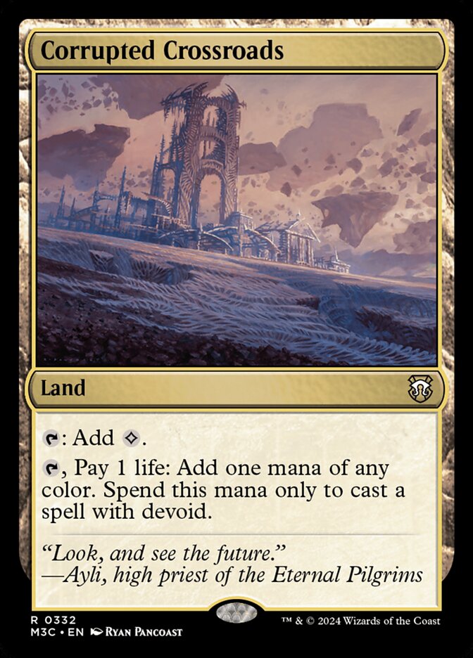 Corrupted Crossroads 332/411 (Commander: Modern Horizons 3)  | Good Games Cannington