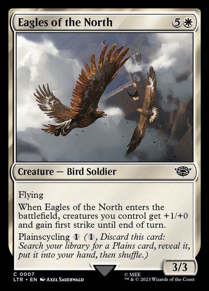 Eagles of the North 7 (Universes Beyond: The Lord of the Rings: Tales of Middle-earth)  - Foil | Good Games Cannington
