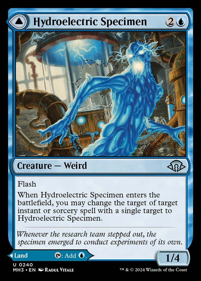 Hydroelectric Specimen // Hydroelectric Laboratory 240 (Modern Horizons 3)  | Good Games Cannington
