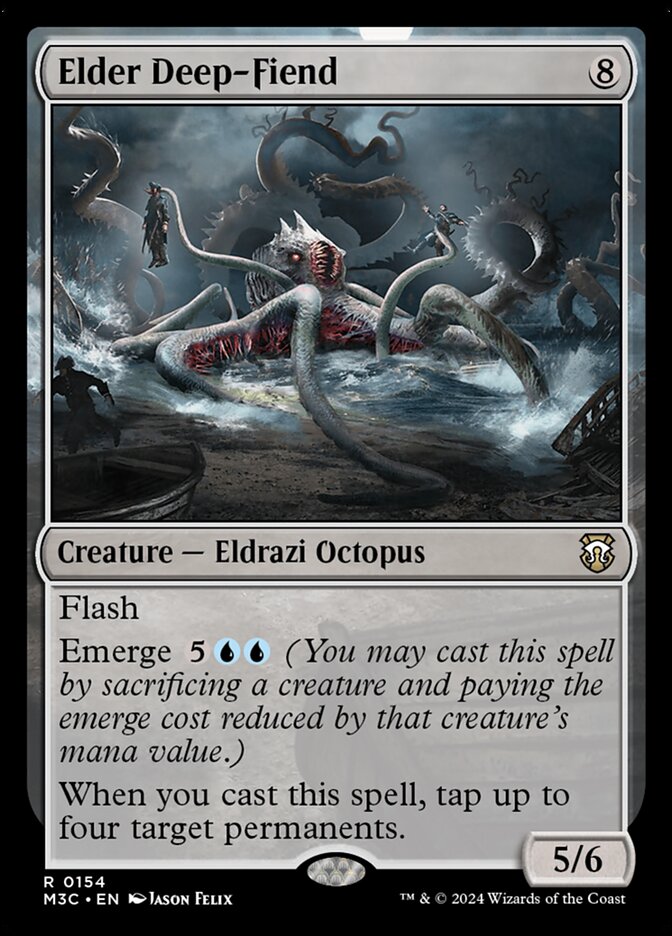 Elder Deep-Fiend 154 (Commander: Modern Horizons 3)  | Good Games Cannington