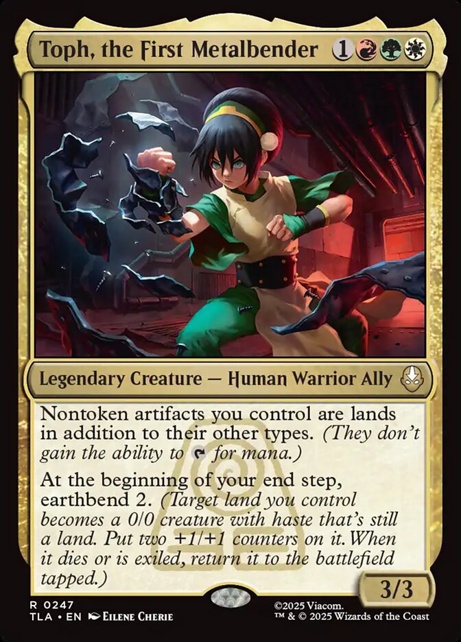 Toph, the First Metalbender 247/286 (Avatar: The Last Airbender)  - Foil | Good Games Cannington