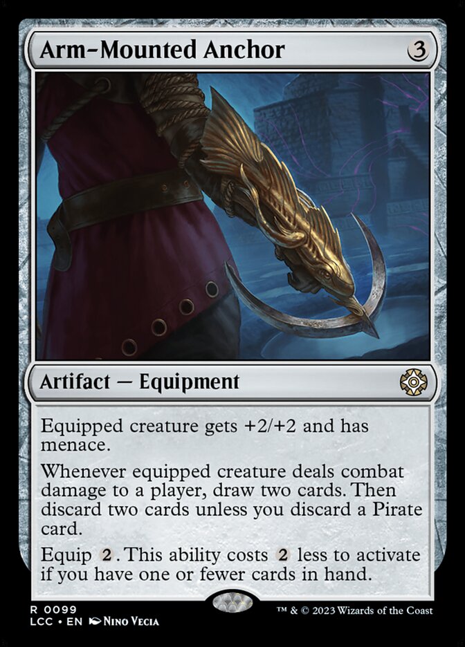Arm-Mounted Anchor 99 (Commander: The Lost Caverns of Ixalan)  | Good Games Cannington