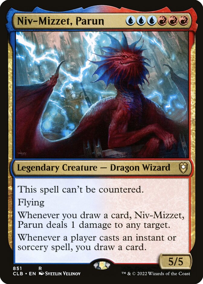 Niv-Mizzet, Parun 851 (Commander Legends: Battle for Baldur's Gate)  | Good Games Cannington