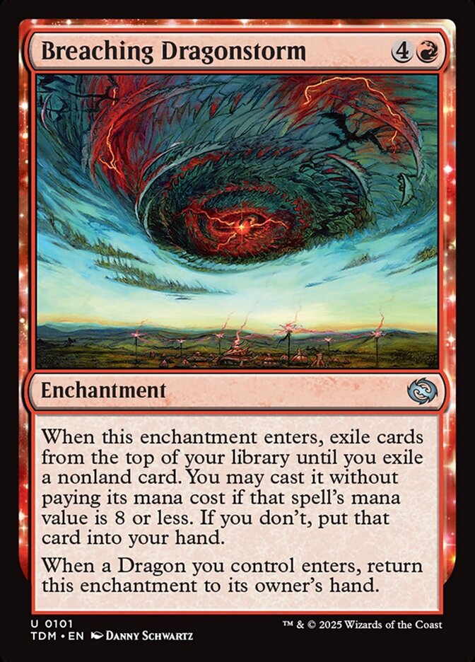 Breaching Dragonstorm 101 (Tarkir: Dragonstorm)  - Foil | Good Games Cannington
