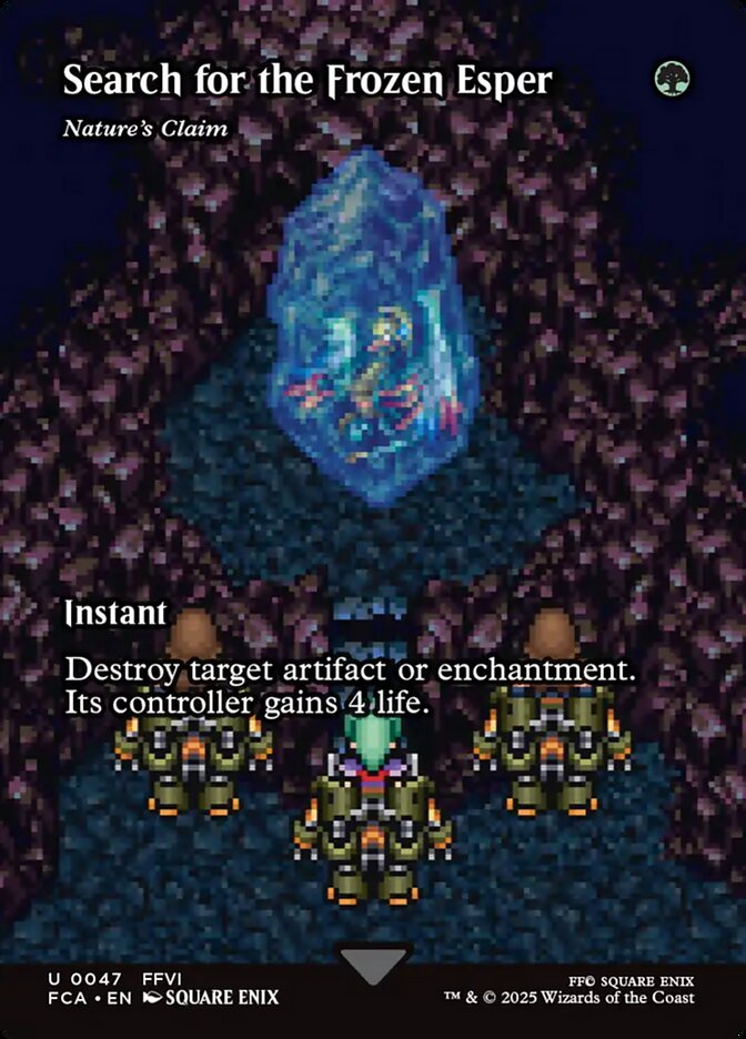 Search for the Frozen Esper - Nature's Claim 47 (FINAL FANTASY: Through the Ages)  - Showcase | Good Games Cannington