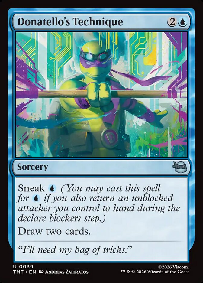 Donatello's Technique 39 (Teenage Mutant Ninja Turtles)  - Foil | Good Games Cannington