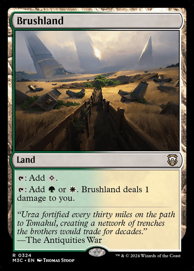 Brushland 324/411 (Commander: Modern Horizons 3)  | Good Games Cannington