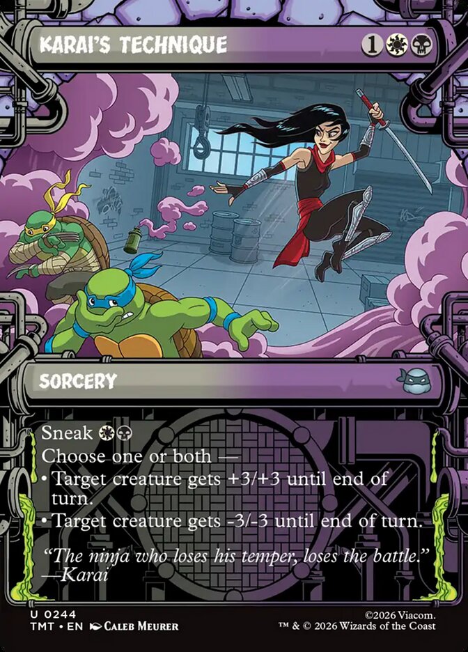 Karai's Technique 244 (Teenage Mutant Ninja Turtles)  | Good Games Cannington