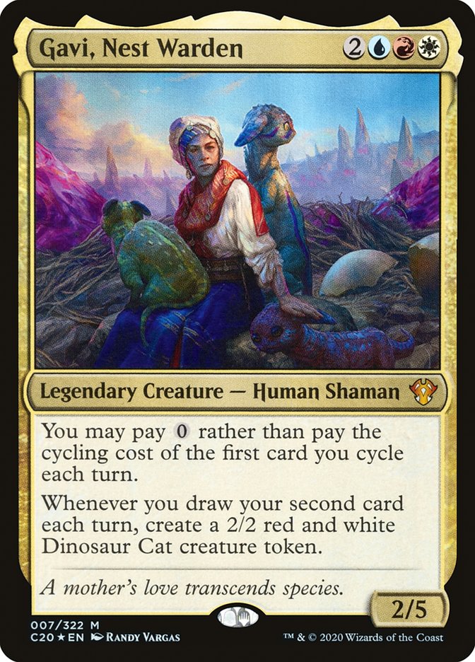 Gavi, Nest Warden 7/322 (Commander 2020)  - Foil | Good Games Cannington