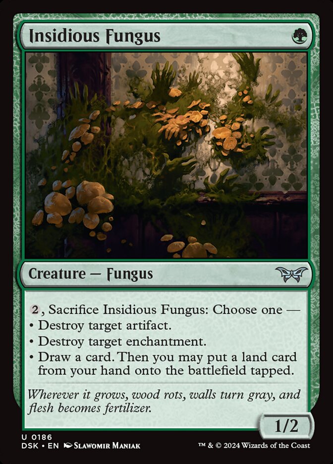 Insidious Fungus 186/286 (Duskmourn: House of Horror)  - Foil | Good Games Cannington