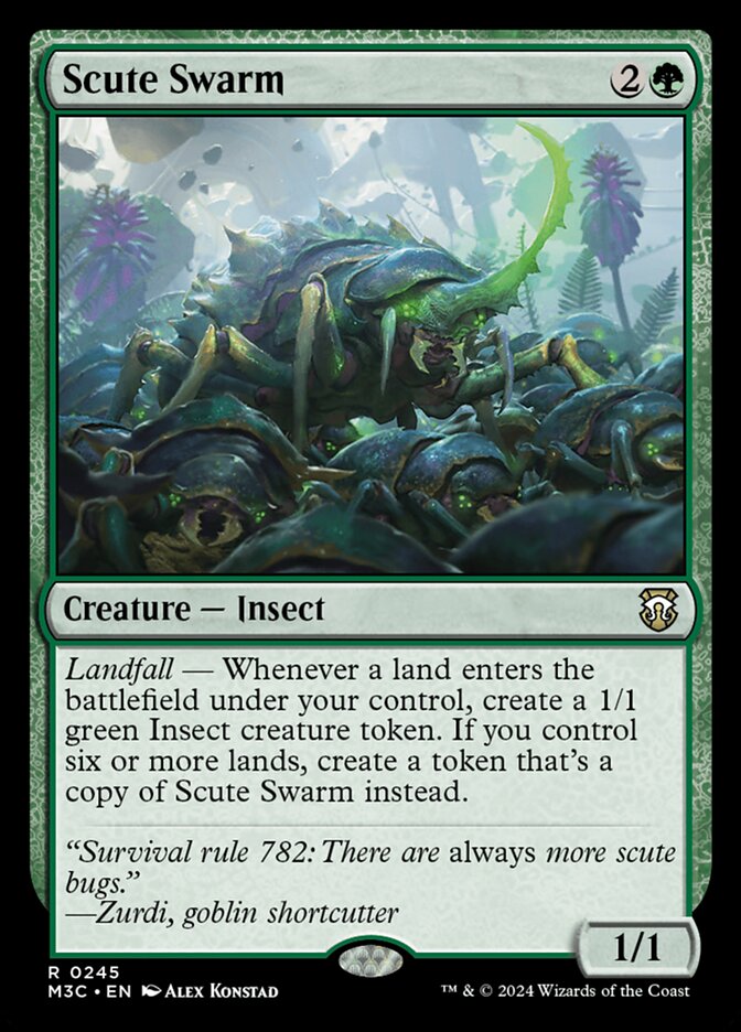 Scute Swarm 245/411 (Commander: Modern Horizons 3)  | Good Games Cannington