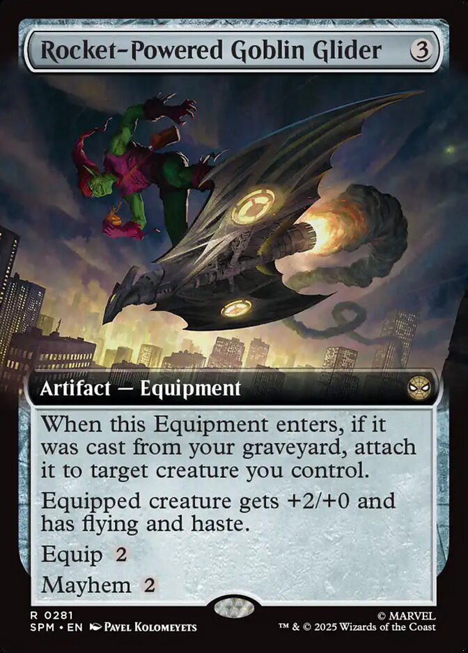 Rocket-Powered Goblin Glider 281 (Marvel's Spider-Man)  | Good Games Cannington
