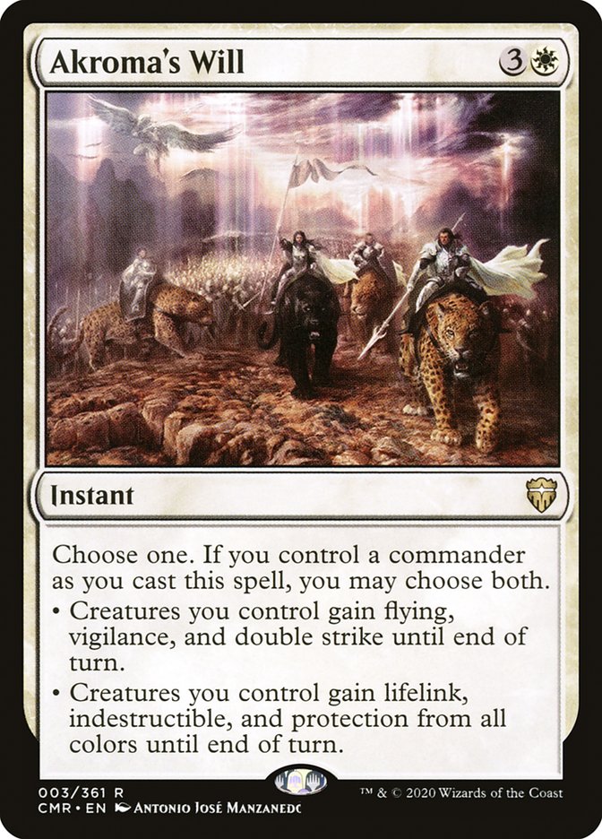 Akroma's Will 3 (Commander Legends)  | Good Games Cannington