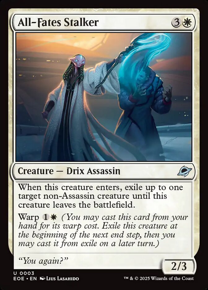 All-Fates Stalker 3 (Edge of Eternities)  - Foil | Good Games Cannington