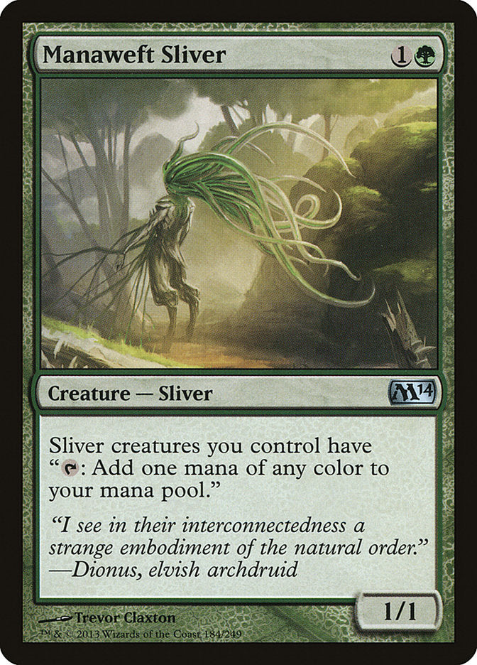 Manaweft Sliver 184 (Magic 2014 (M14))  | Good Games Cannington