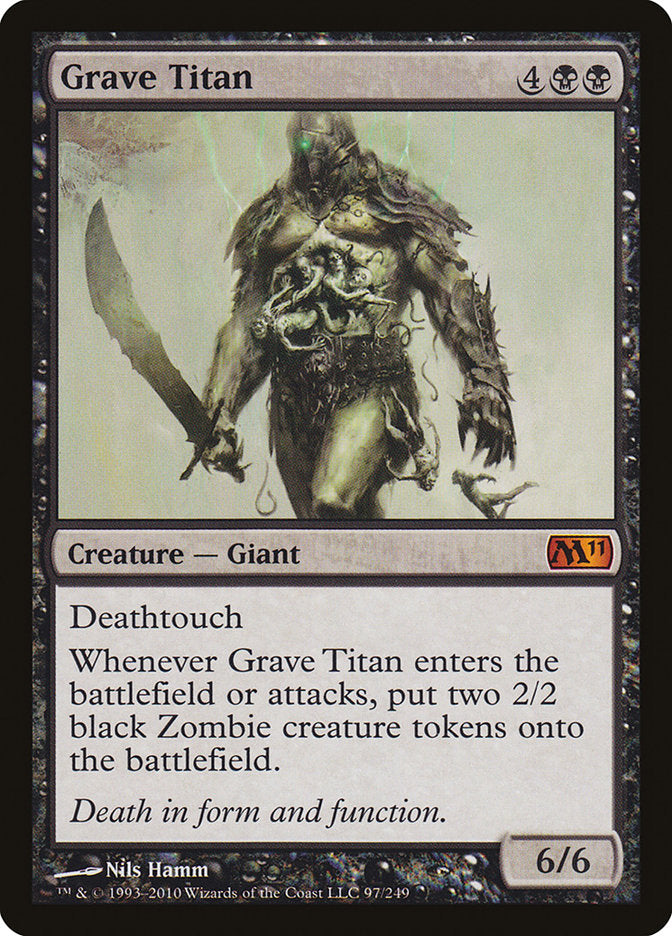 Grave Titan 97/249 (Magic 2011 (M11))  - Foil | Good Games Cannington