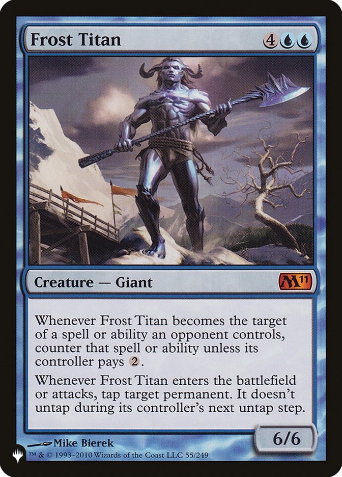 Frost Titan 55/249 (The List Reprints)  | Good Games Cannington
