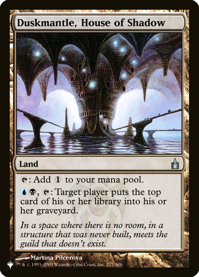 Duskmantle, House of Shadow 277/306 (The List Reprints)  | Good Games Cannington