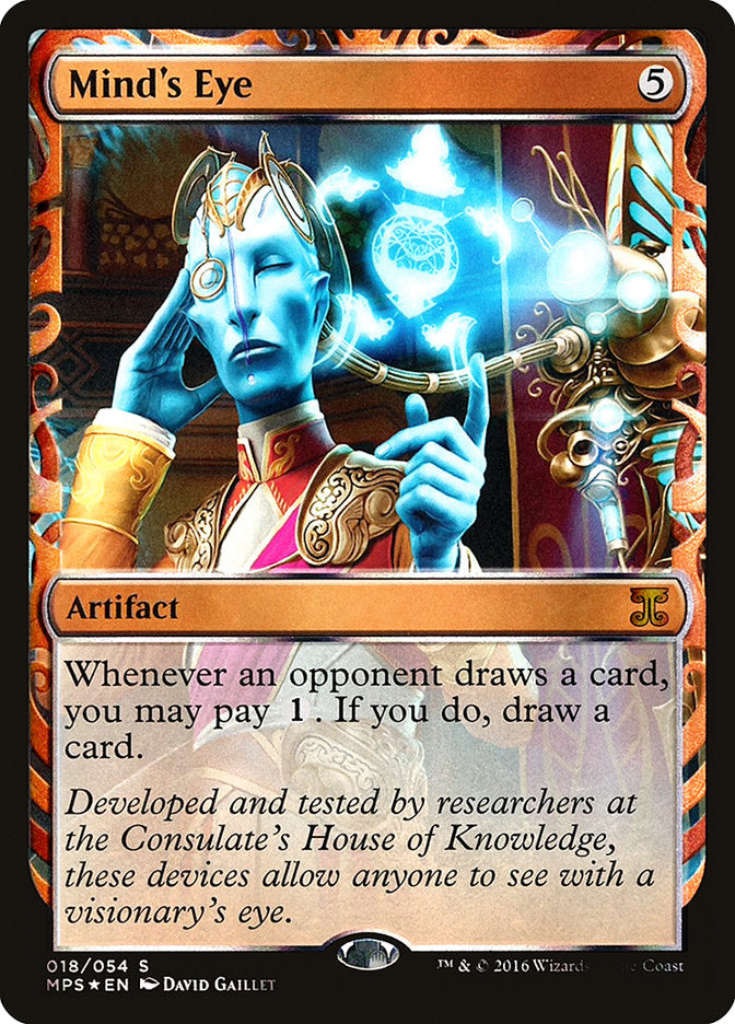 Mind's Eye 18/54 (Masterpiece Series: Kaladesh Inventions)  - Foil | Good Games Cannington