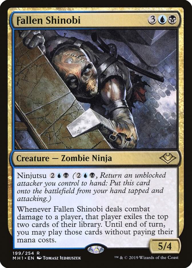 Fallen Shinobi 199 (Modern Horizons)  - Foil | Good Games Cannington
