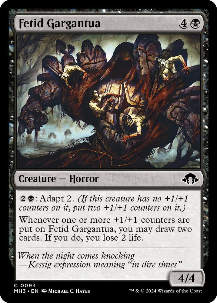 Fetid Gargantua 94 (Modern Horizons 3)  | Good Games Cannington