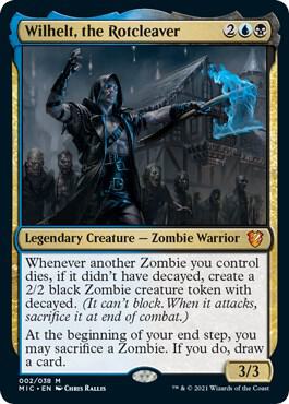 Wilhelt the Rotcleaver 2 (Commander: Innistrad: Midnight Hunt)  | Good Games Cannington