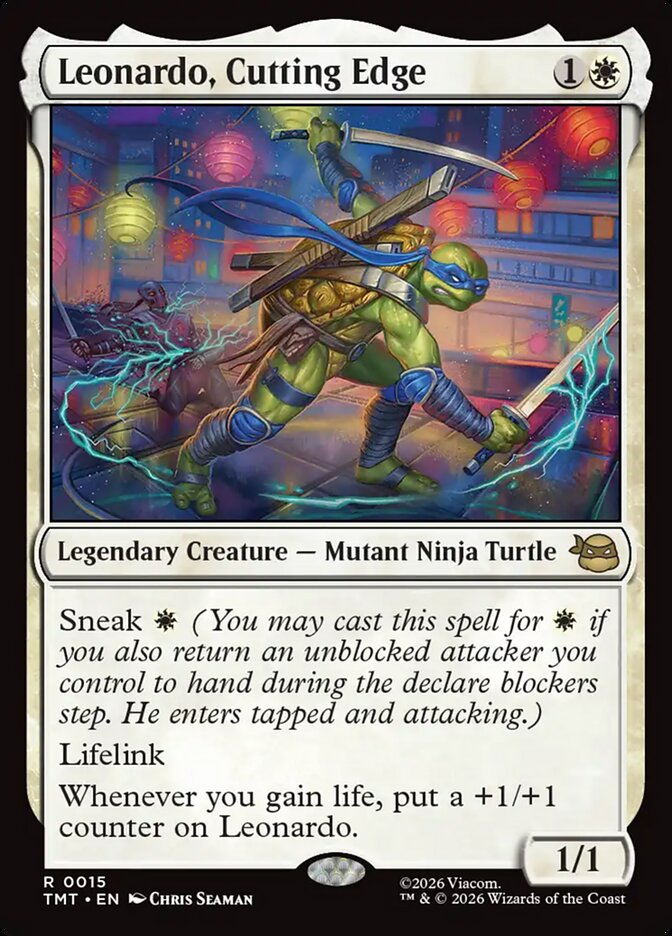 Leonardo, Cutting Edge 15 (Teenage Mutant Ninja Turtles)  | Good Games Cannington