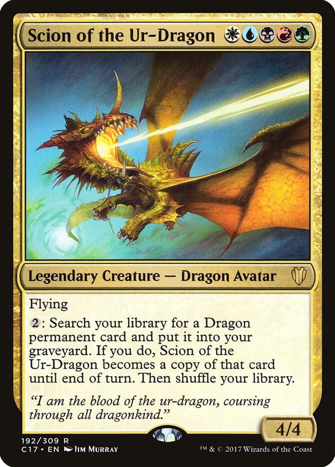 Scion of the Ur-Dragon 192/309 (Commander 2017)  | Good Games Cannington