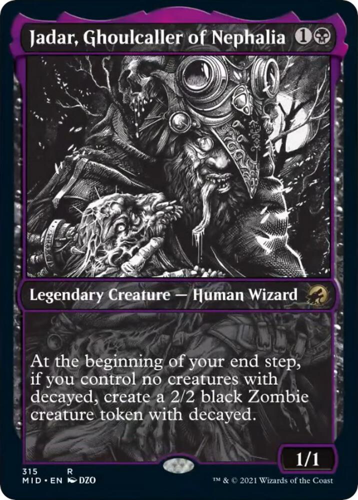 Jadar Ghoulcaller of Nephalia Showcase 315 (Innistrad: Midnight Hunt)  | Good Games Cannington