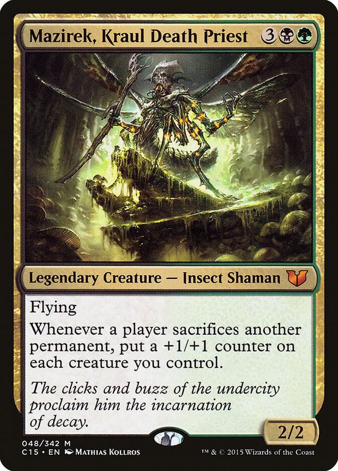 Mazirek, Kraul Death Priest 48/342 (Commander 2015)  | Good Games Cannington