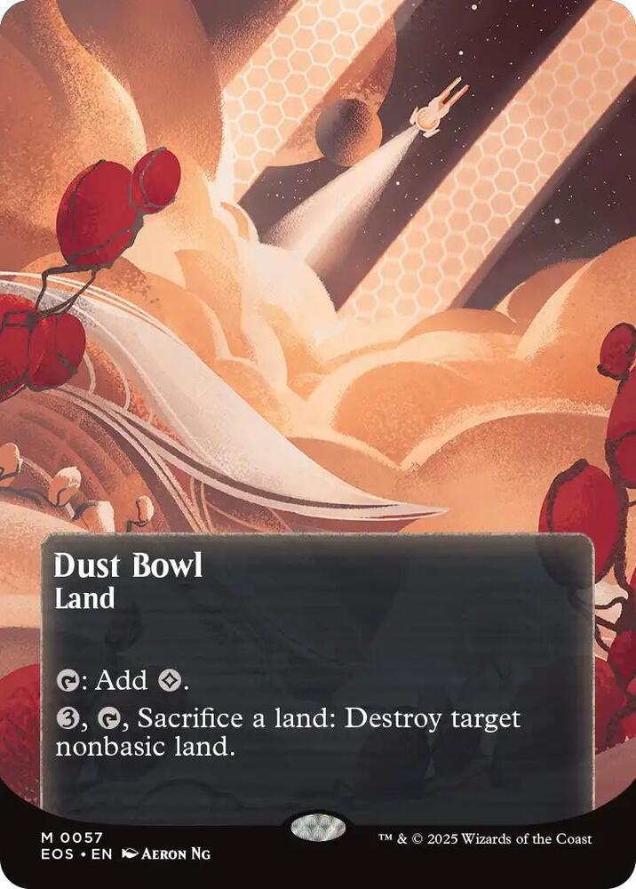 Dust Bowl  57/45 (Edge of Eternities: Stellar Sights)  - Borderless | Good Games Cannington