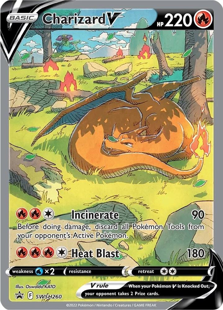 Charizard V SWSH260 (SWSH: Sword & Shield Promo Cards)  - Holofoil | Good Games Cannington