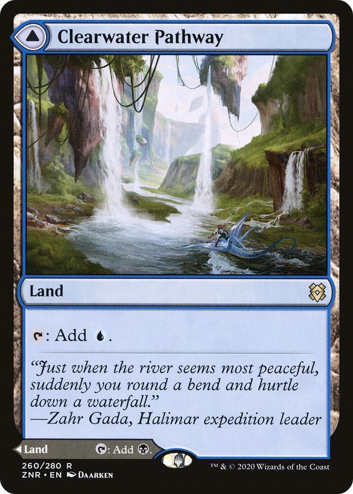 Clearwater Pathway 260 (Zendikar Rising)  | Good Games Cannington