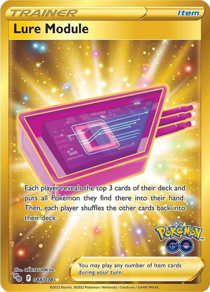 Lure Module Secret 088/078 (Pokemon GO)  - Holofoil | Good Games Cannington