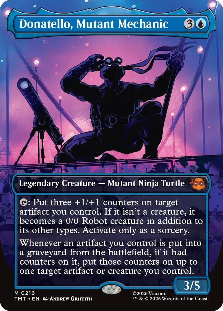 Donatello Mutant Mechanic Borderless 216 (Teenage Mutant Ninja Turtles)  | Good Games Cannington