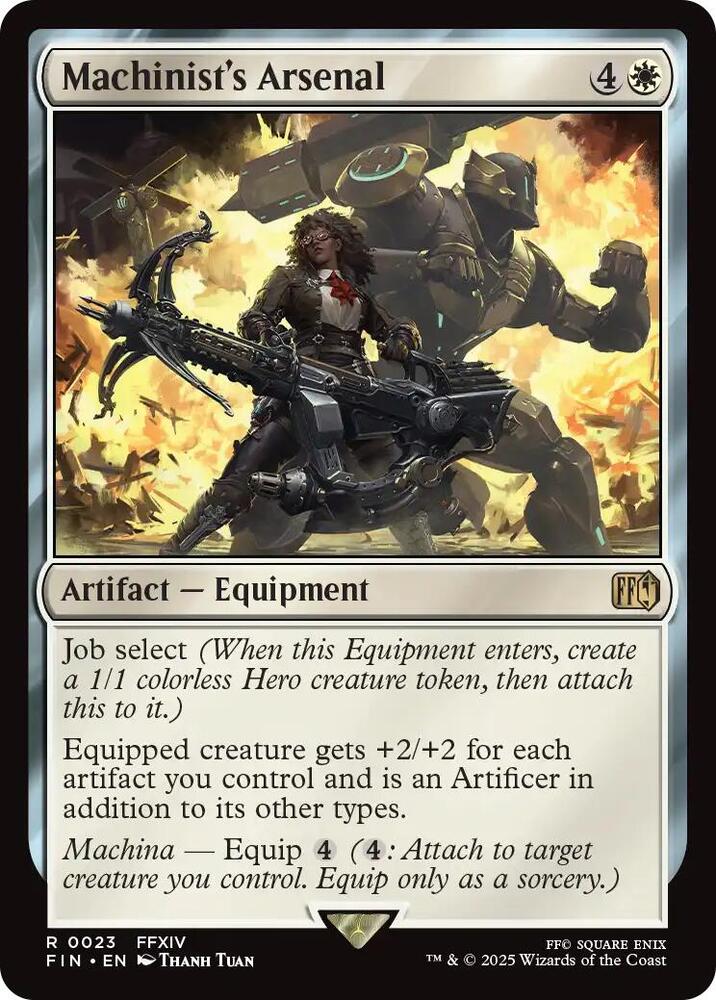 Machinist's Arsenal 23 (FINAL FANTASY)  - Foil | Good Games Cannington