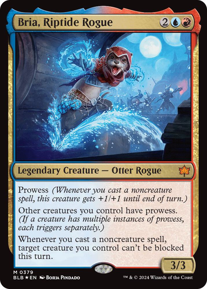 Bria, Riptide Rogue 379 (Bloomburrow)  - Foil | Good Games Cannington