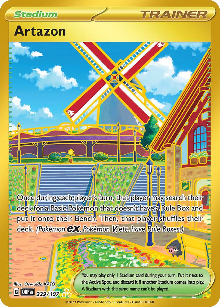 Artazon 229/197 (SV03: Obsidian Flames)  - Holofoil | Good Games Cannington
