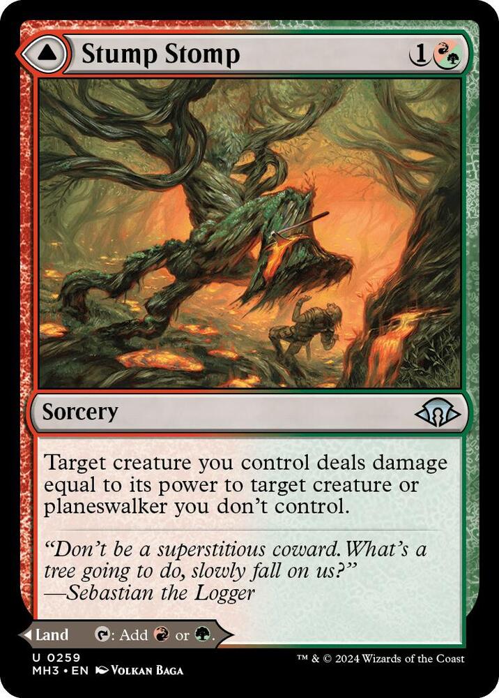 Stump Stomp // Burnwillow Clearing 259/319 (Modern Horizons 3)  | Good Games Cannington