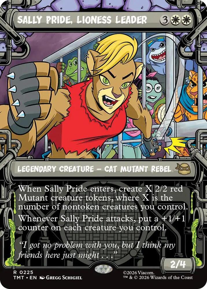 Sally Pride, Lioness Leader 225 (Teenage Mutant Ninja Turtles)  | Good Games Cannington