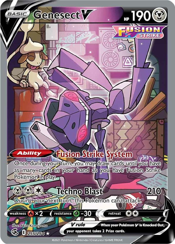 Genesect V 255/264 (SWSH08: Fusion Strike)  - Holofoil | Good Games Cannington