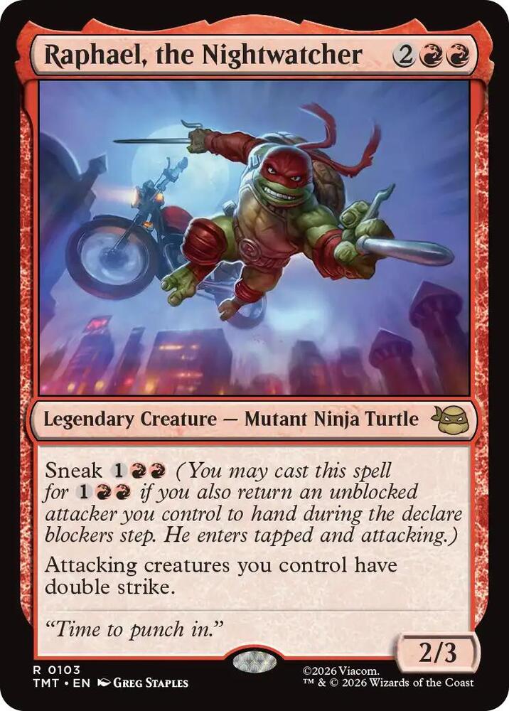 Raphael the Nightwatcher 103 (Teenage Mutant Ninja Turtles)  | Good Games Cannington