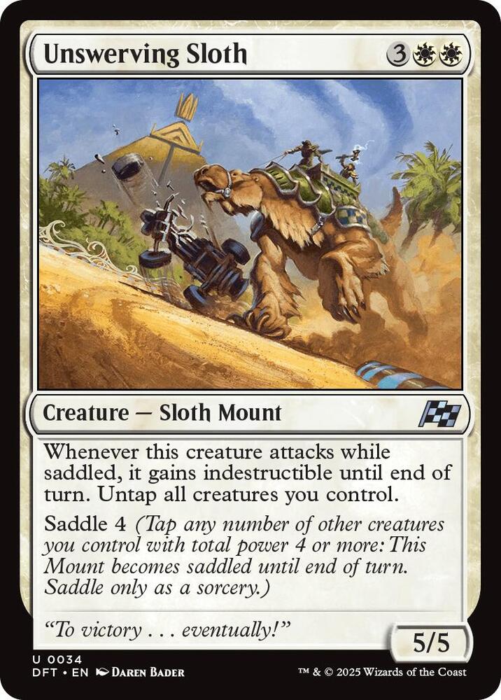 Unswerving Sloth 34/291 (Aetherdrift)  | Good Games Cannington