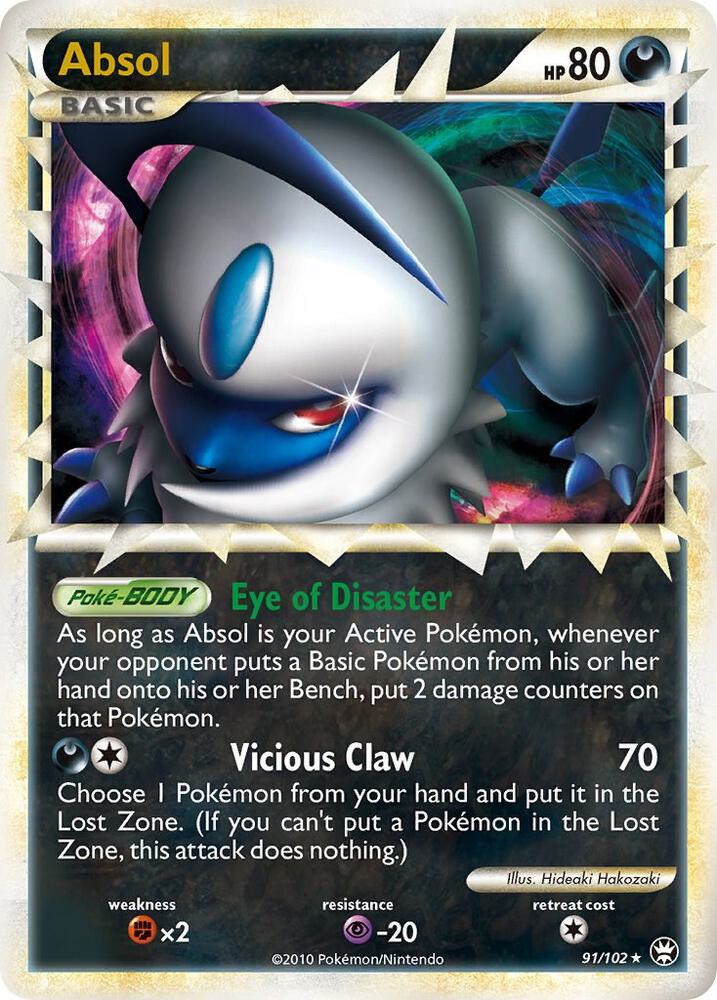 Absol Prime 91/102 (Triumphant)  - Holofoil | Good Games Cannington