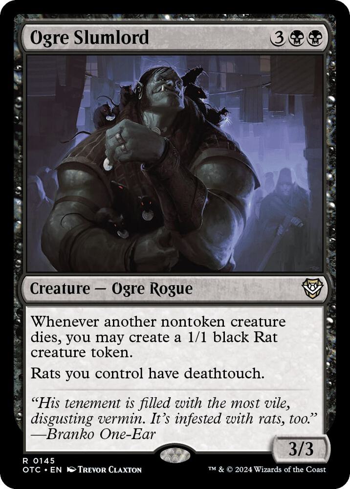 Ogre Slumlord 145/342 (Commander: Outlaws of Thunder Junction)  | Good Games Cannington