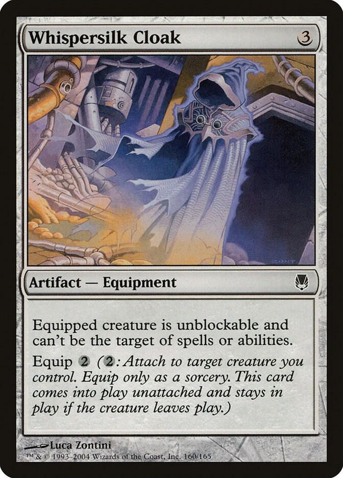 Whispersilk Cloak 160 (Darksteel)  | Good Games Cannington