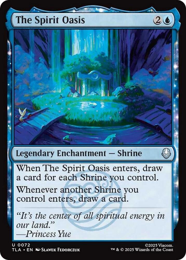 The Spirit Oasis 72 (Avatar: The Last Airbender)  - Foil | Good Games Cannington