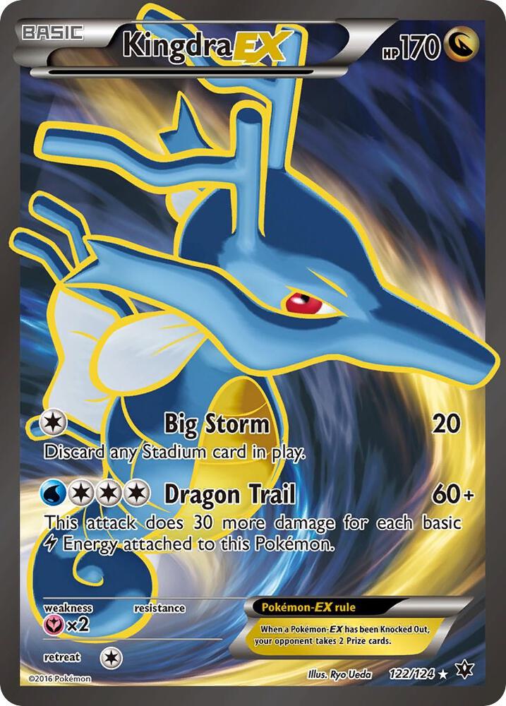 Kingdra EX 122/124 (XY - Fates Collide)  - Holofoil | Good Games Cannington